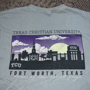 TCU Comfort Colors Tee